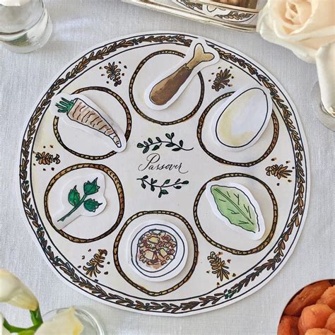 Printable Seder Plate